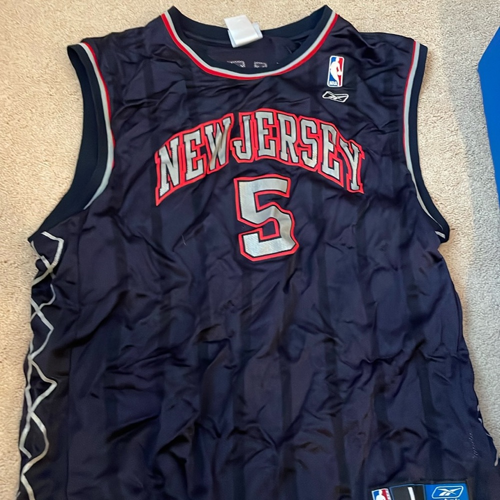 Throwback New Jersey Nets Jersey